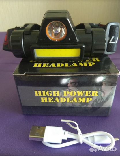 Фонари налобные