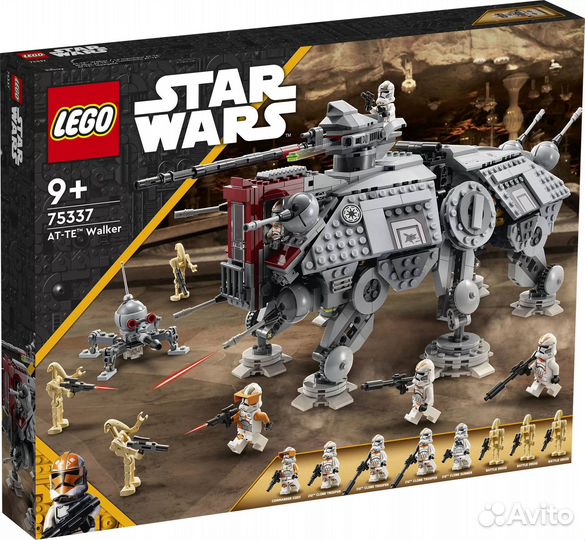 Lego Star Wars 75337 Шагоход AT-TE