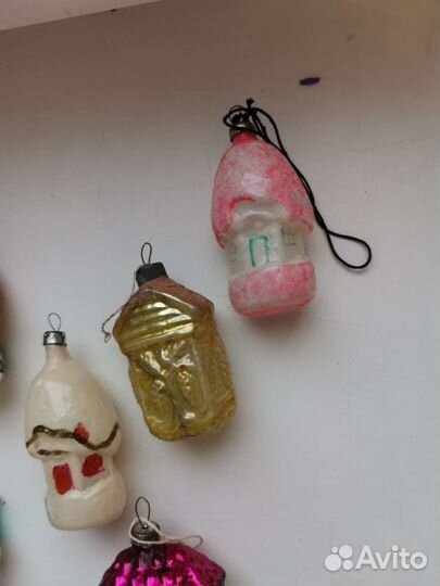 Елочные игрушки ссср