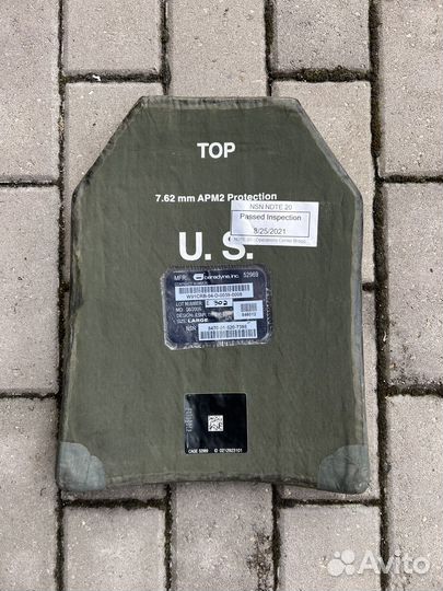 Бронеплиты США esapi Бр6