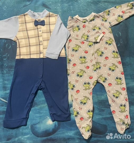 Детские вещи пакетом с комбинезоном