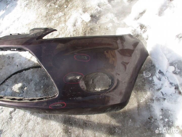 Бампер передний Ford Fiesta 6