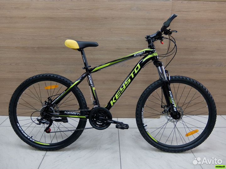 Велосипед горный Черно зеленый