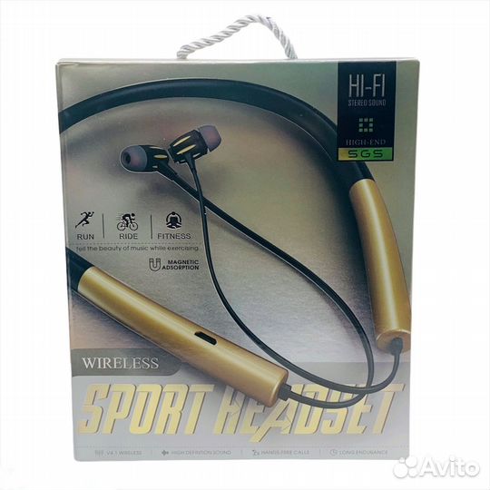 Bluetooth гарнитура SGS wireless blue