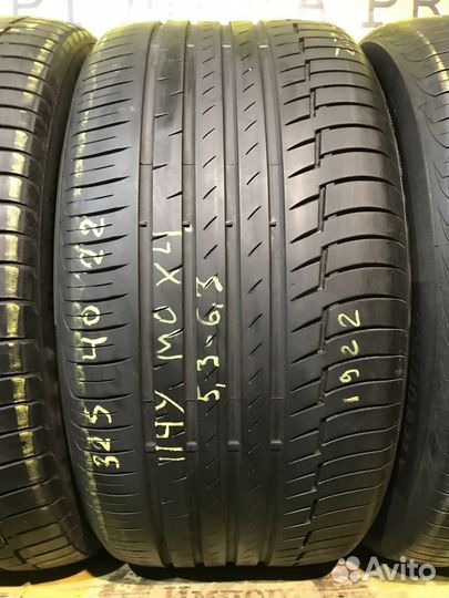 Continental ContiPremiumContact 6 325/40 R22 и 285/45 R22 114Y