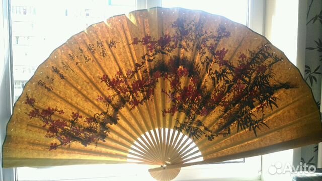 Веер на стену восточный большой