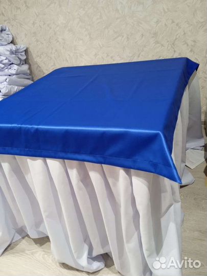 Скатерти синие и терракот