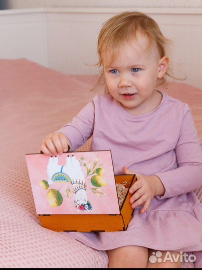 Шкатулка деревянная