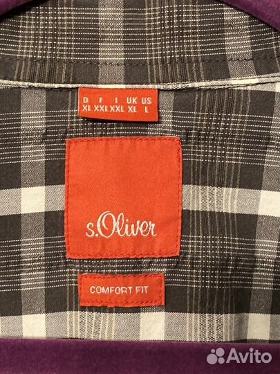 Рубашка мужская s. Oliver XXL