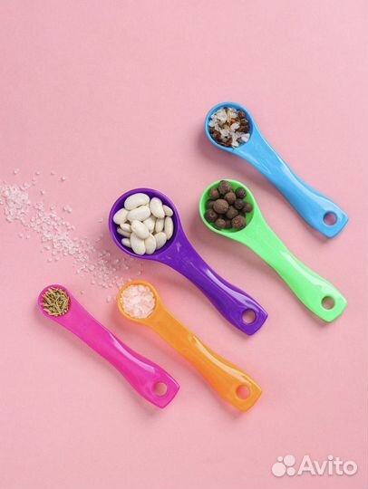Мерные ложки (набор) 5ши от 1мл-15мл
