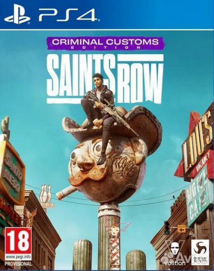 Игра Saints Row Criminal Customs Edition ps4