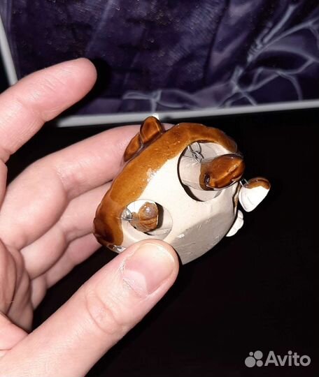 Сувенир Черепашка Фарфоровая Шевелящаяся Винтаж