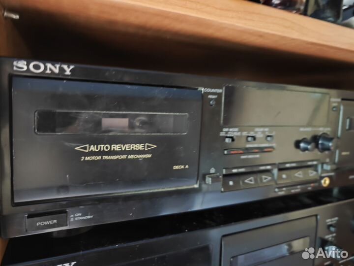 Кассетная дека sony TC-WR535 с автокалибровкой