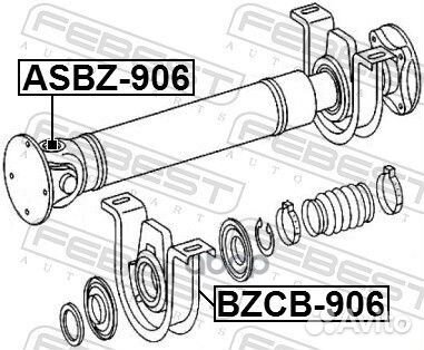 Крестовина карданного вала 27x88 MB Sprinter 9