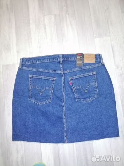 Джинсовая юбка levis