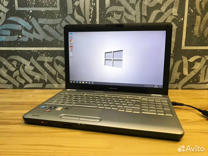 Надежный ноутбук Toshiba Intel/SSD