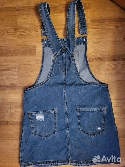 Комбинезон женский джинсовый