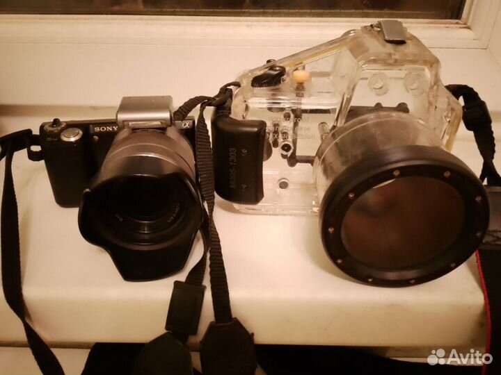 Sony nex 5n kit + аквабокс