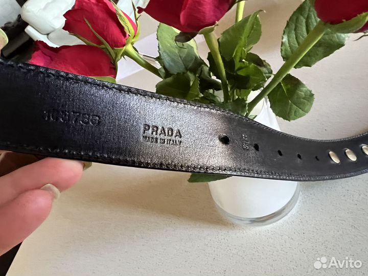 Ремень женский prada дракон