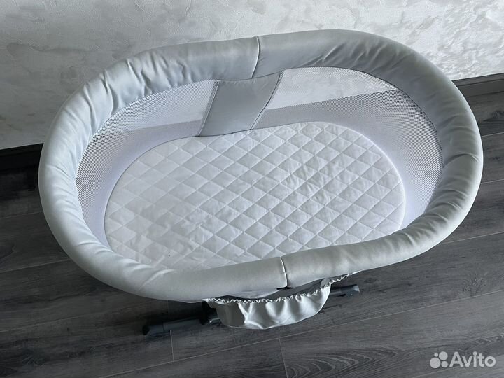 Детская кроватка-колыбель приставная Nuovita