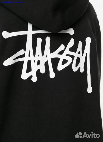 Зипка Stussy чёрная (Арт.64687)