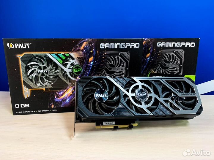 Видеокарта Palit GeForce RTX 3070 GamingPro 8GB