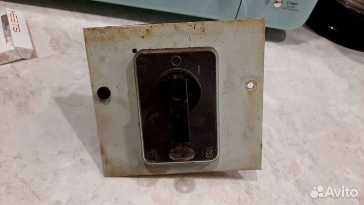 Кулачковый переключатель с ключом СССР
