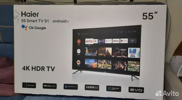 Телевизор 55 дюймов SMART tv
