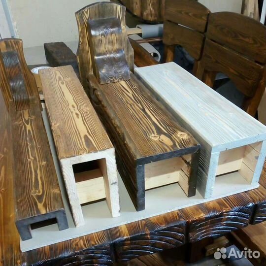 Изделия из массива брошированные