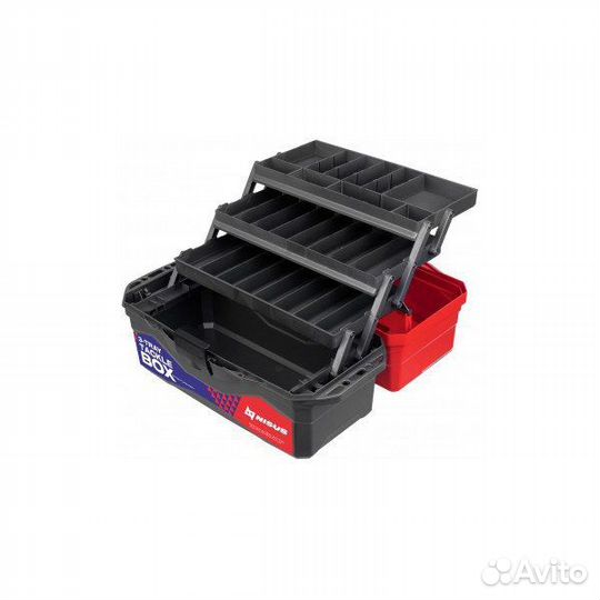 Ящик для снастей Nisus Tackle Box трёхполочный