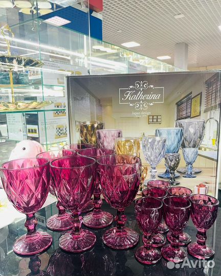 Фужеры, фужеры 6+6