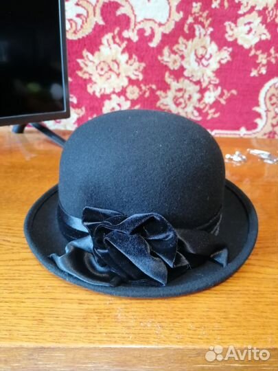 Шляпа фетровая женская