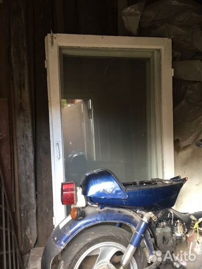 Деревянные окна со стеклами