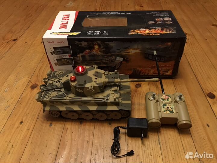 Танк тигр на радиоуправлении