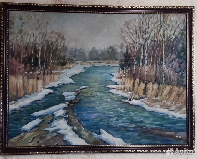 Картина маслом на холсте пейзаж