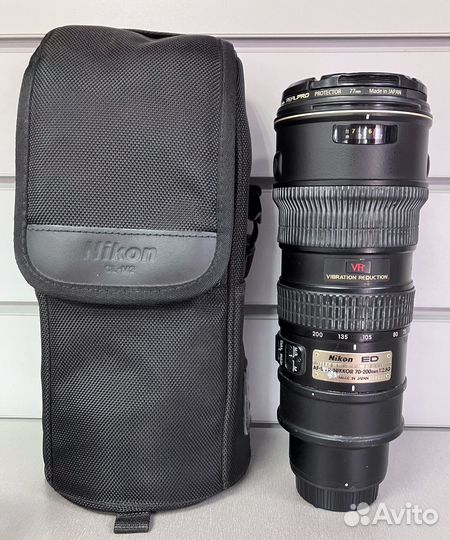 М86 Объектив Nikon ED AF-SVR-nikkor 70-200mm