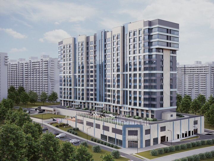 1-к. квартира, 45,2 м², 14/16 эт.