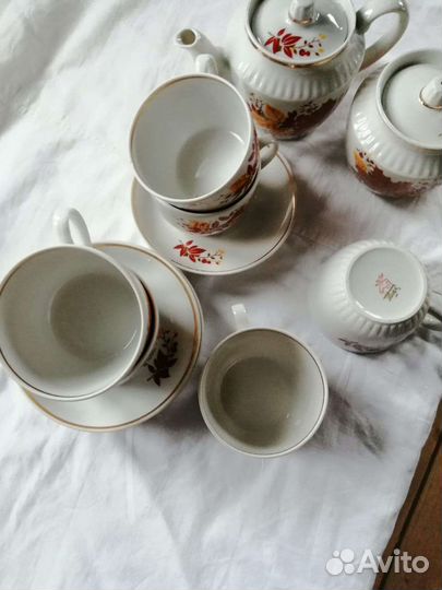 Чайный сервиз вербилки Осень