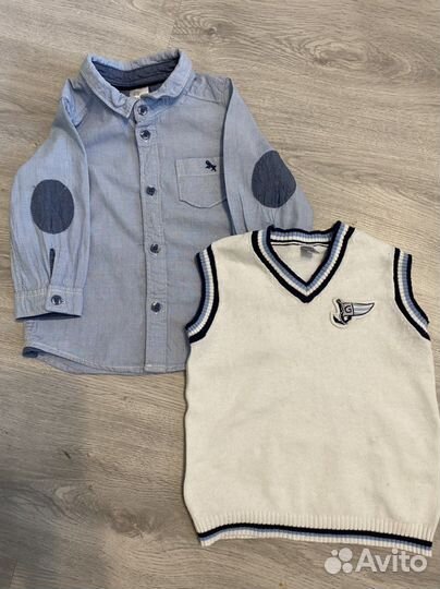 Рубашка на мальчика hm