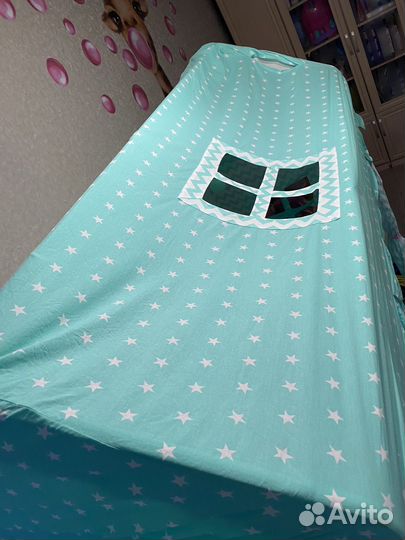 Балдахин для кровати домик