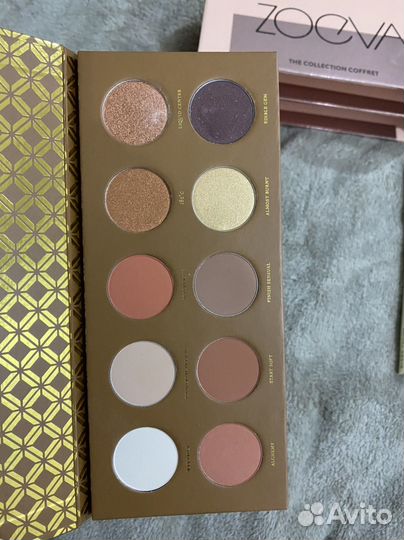 Палитра теней zoeva