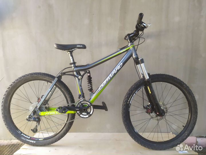 Двухподвесный велосипед