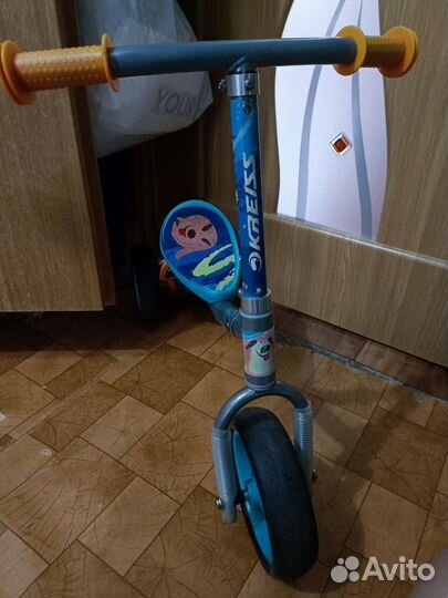 Самокат, беговел 2 в 1