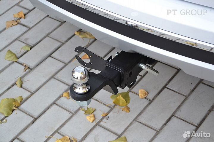 Фаркоп Chery Tiggo 4 2021- съемный квадрат