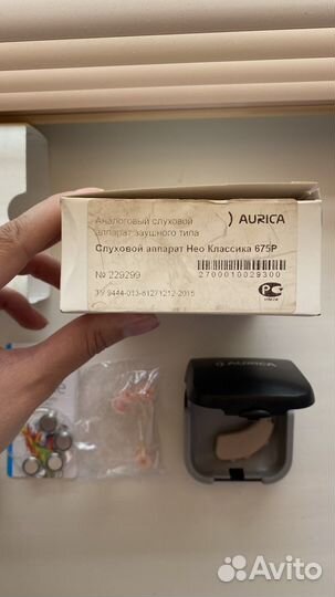 Слуховой аппарат aurica neo classica 675P