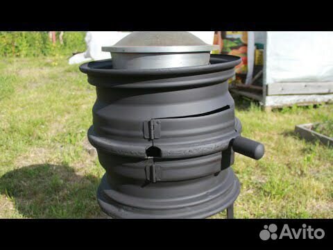 Печь для Казана из дисков