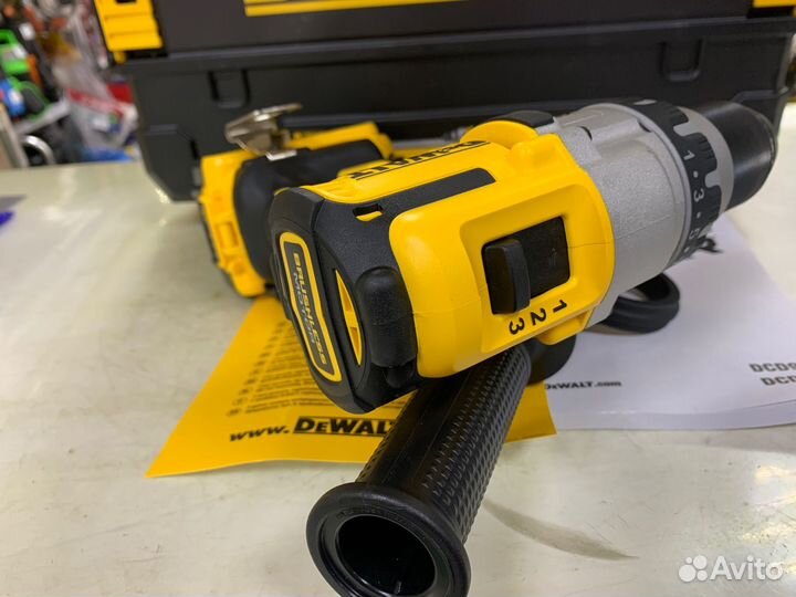 Дрель-шуруповерт dewalt DCD991P2 (18в) акб 2*5ач