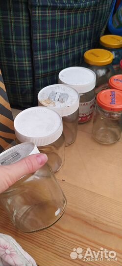 Банки от детского питания и нутеллы