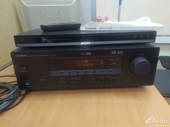 Ресивер yamaha rx-v 359