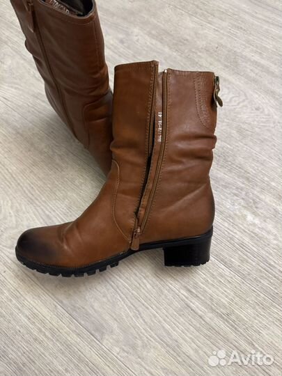 Полусапоги женские зимние